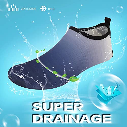 Image of YALOX Water Shoes Women's Men's Outdoor Beach Swimming Aqua Socks Quick-Dry Barefoot Shoes Surfing Yoga Pool Exercise