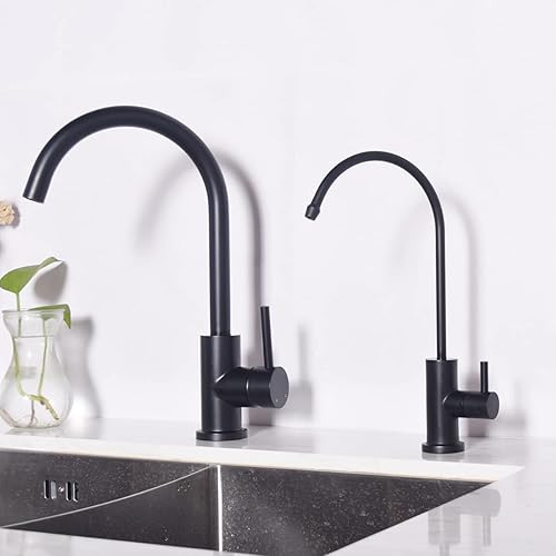 Miniatura 9 de Trywell Grifo de filtro de agua de cocina, grifo de ósmosis inversa, grifo de agua potable sin plomo se adapta a la mayoría de sistemas de ósmosis