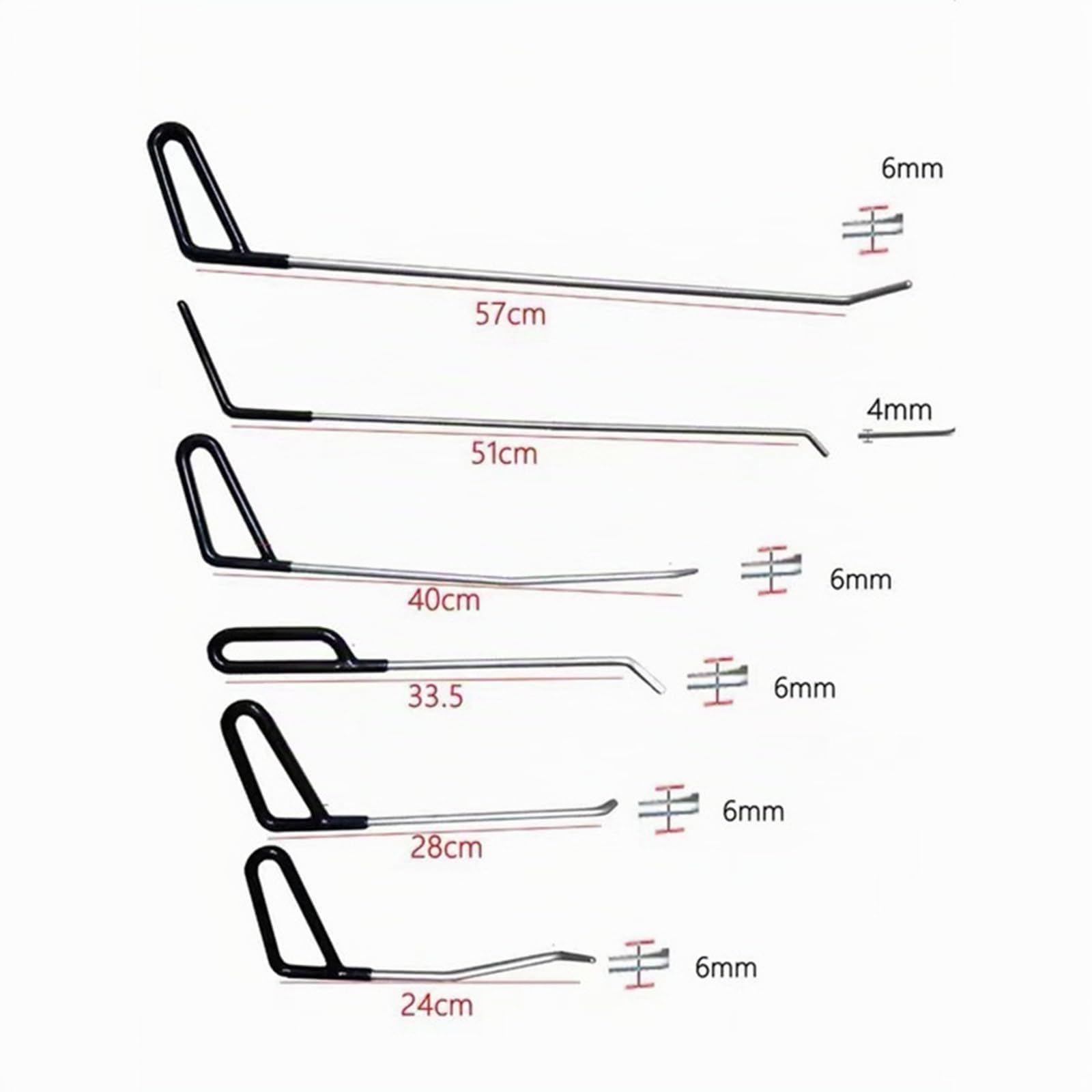 Ensemble D'Outils De DéBosselage, Outils D'Extraction De RéParation De Carrosserie Sans Peinture Pour La RéParation Des Bosses De La Surface De La Voiture Et Les Outils De RéParation Bosses Et GrêLe