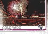 2019 Topps #604 Coors Field Colorado Rockies Baseball Card