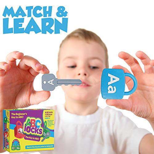 image for IQ Toys ABC Learning Locks Educational Alphabet Set - with 26 Locks, 2