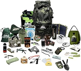 Prep Store Premium - Emergency Survival Pack - Survival Kit - Bugout Bag - Hurricane Emergency Kit - Survival Bag - Bug Ou...