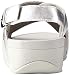FitFlop Lulu Sandal-Leather, Sandalias de Punta Descubierta Mujer, Silver Silver 011, 38...