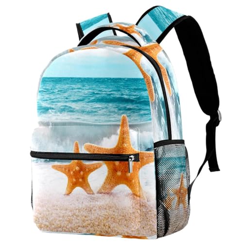 Sac à dos de voyage décontracté pour l'été et le bord de mer style multicolore