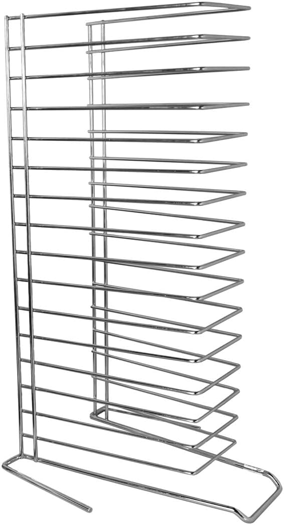 Empty GGM Gastro 6192 Pizza Plate Holder, side view