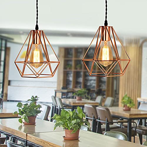 Iluminación interior E27 moderna y retro tipo araña de hierro para tiendas de ropa 3