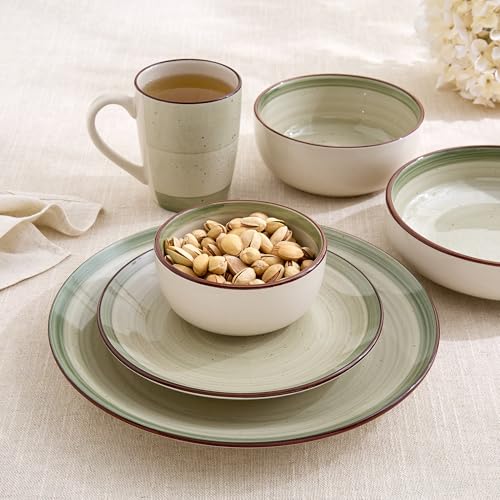 Image of Home Centre |Moderna Studio Stoneware Katori - 300ml|Single Crockery|Crockery|Bowls|Green