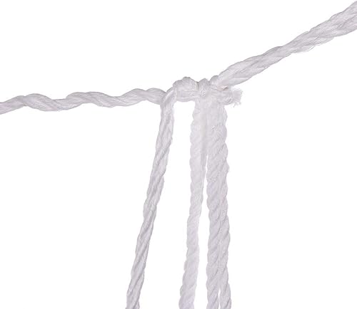 Miniatura 7 de Red de fútbol, de tamaño completo, red de fútbol de repuesto para deportes, para entrenamiento de partidos deportivos