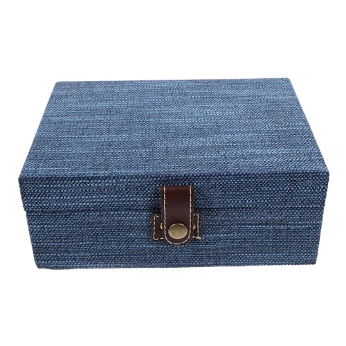 Coffret à bijoux en bois verrouillable pour ne plus perdre vos boucles d'oreilles