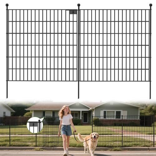 Land Guard 20 Panels No Dig Decorative Garden Fence...