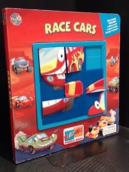 Hardcover Race Cars Book