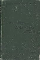 Tacitus. The Annals. Books I.-VI B001EDUIXG Book Cover