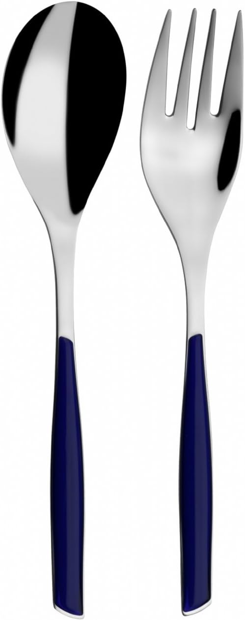 Bugatti Glamour GLBU 021F11–12/2–Piece Cutlery Set, SAN/Maritime Steel 25 x 12 x 3 CM