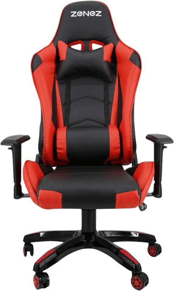 Gaming Chair, High Back Gaming Racing Chairs, PC Computer Game Chairs Sport Swivel Office Recliner Chair by Gshopper® Red