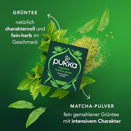 Pukka Matcha Green, Tee Aufgussbeutel, 20 stuck