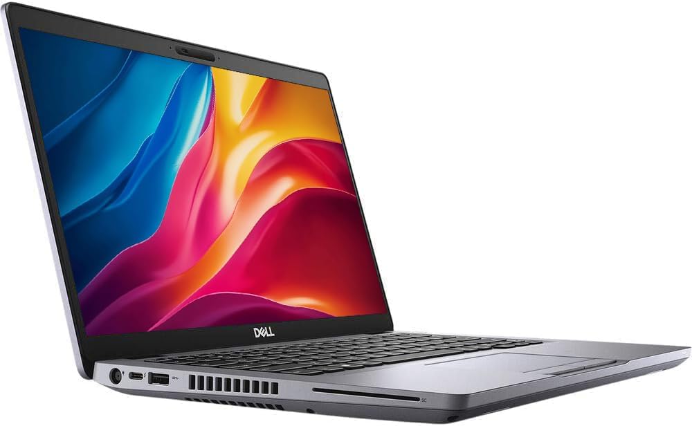 Dell Latitude 5411 14" Laptop Computer, 10th Gen Core i5-10400H 2.9GHz Quad-Core, 16GB DDR4 RAM 512GB SSD, Backlit Keyboard, Windows 11 Pro (Renewed)