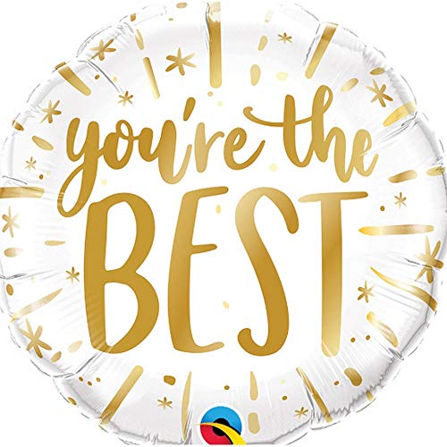 Qualatex 88169 You're The Best Gold 18 Inch Foil Balloon #TOP29