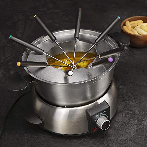 Fondue électrique Cecotec pour des soirées conviviales fromage ou chocolat