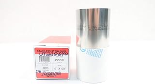 PRECISION BRAND 22220 22L5 0.005 Gauge 6X50IN Stainless Shim D632254
