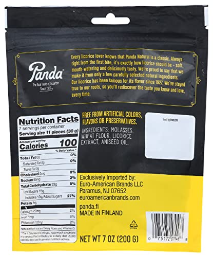 Panda All Natural Soft Licorice, 7 Oz. #TOP1