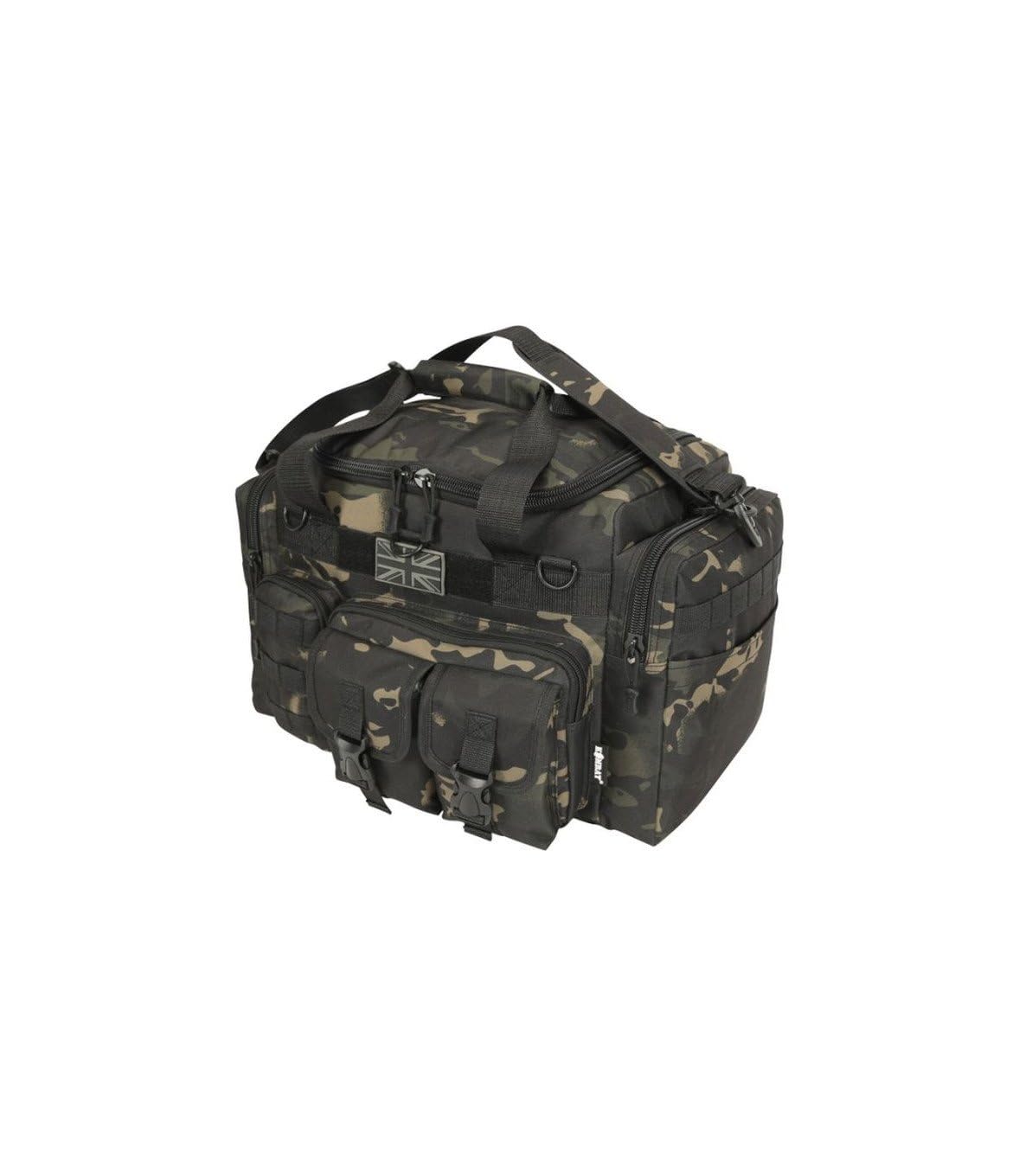 New* Kombat Tactical Saxon 35 Litre Holdall Black - Police Security Special Forces Car Patrol Bag Kit Pack