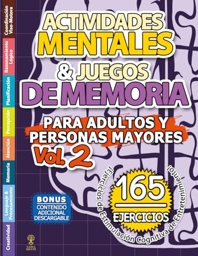 ACTIVIDADES MENTALES Y JUEGOS DE MEMORIA PARA ADULTOS Y PERSONAS ...