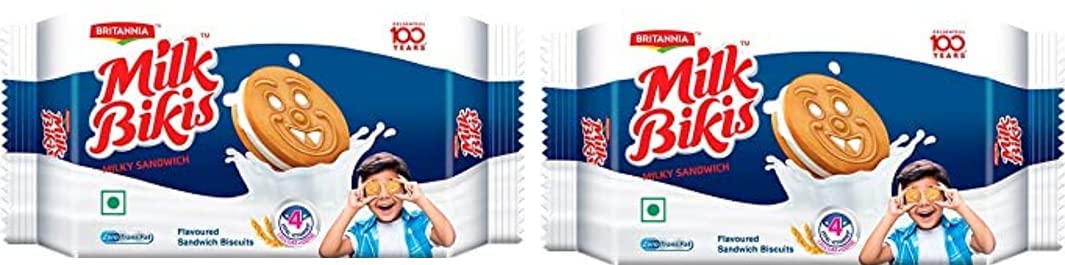 Kten Britannia Milk BIKIS Milky Sandwich 120G (Pack of 2) (B0BQR1DDNB) Amazon Price History, Amazon Price Tracker