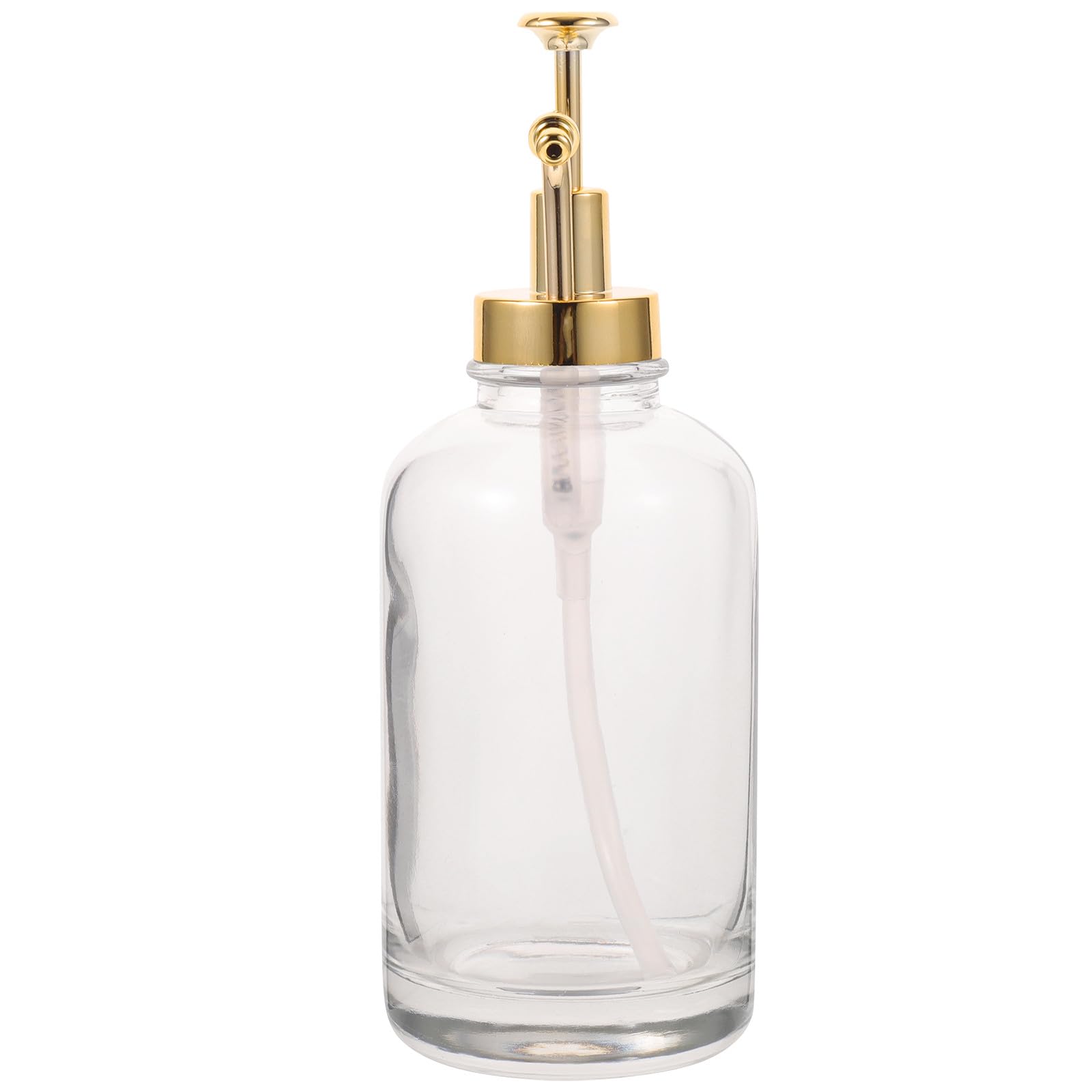 Design en verre et or pour le distributeur de sirop en verre Veemoon haut de gamme