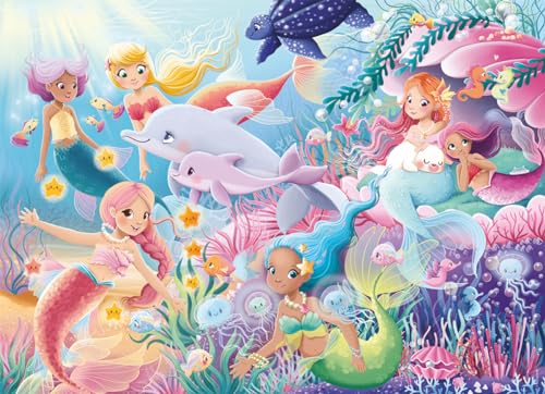 Puzzle 60 pièces : Les sirènes Ravensburger Nathan - vue 2