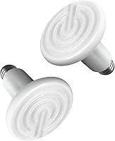 Vista 7 de HealSmart Bombilla de lámpara de calor para reptiles, emisor de calor de cerámica, 150 W, sin emisión de luz, calentador de cocina para mascotas