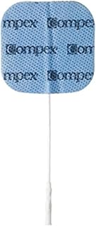 Compex Eléctrodos Auto-Adhesivos - Set de 4 Unidades 5 x 5cm - Compatible con electroestimuladores Tens y EMS