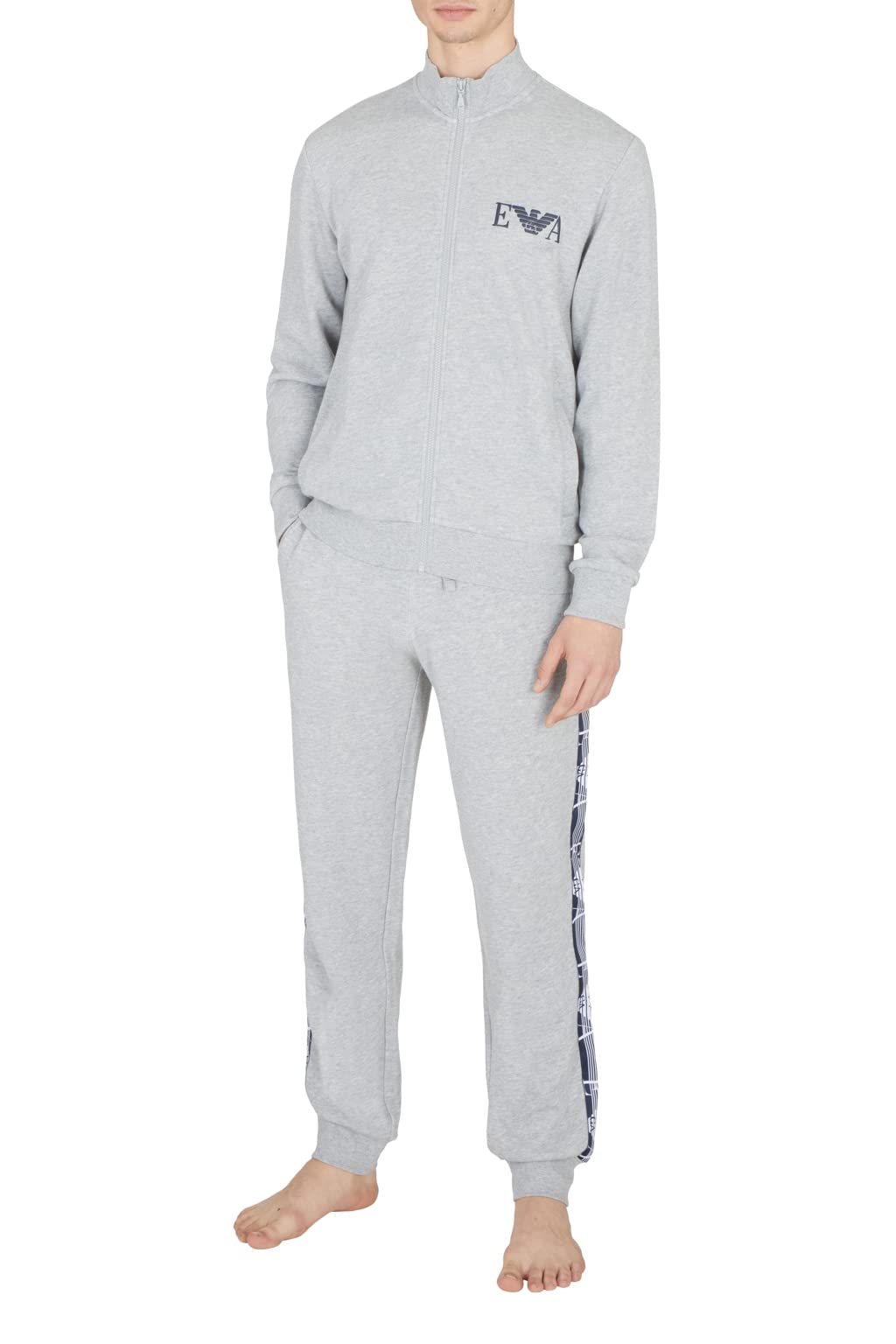Emporio Armani Men's Iconic Terry Sweater And Trouser Set Sweter+Spodnie Męskie
