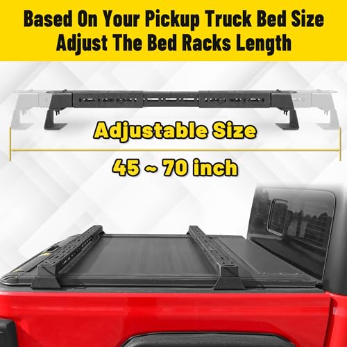 MONOKING Full-Size Adjustable Truck Rack