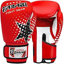 قفازات الملاكمة فارابي للأطفال الصغار مواي تاي ركلة الملاكمة تدريب MMA لكمة