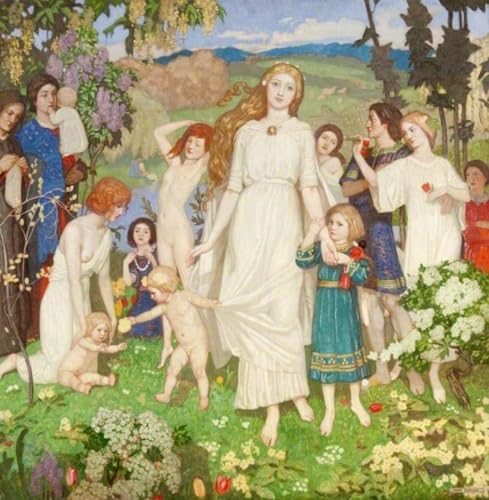 Cuadro de arte de pared premium La Venuta Della Sposa John, lienzo decorativo de 60x90cm