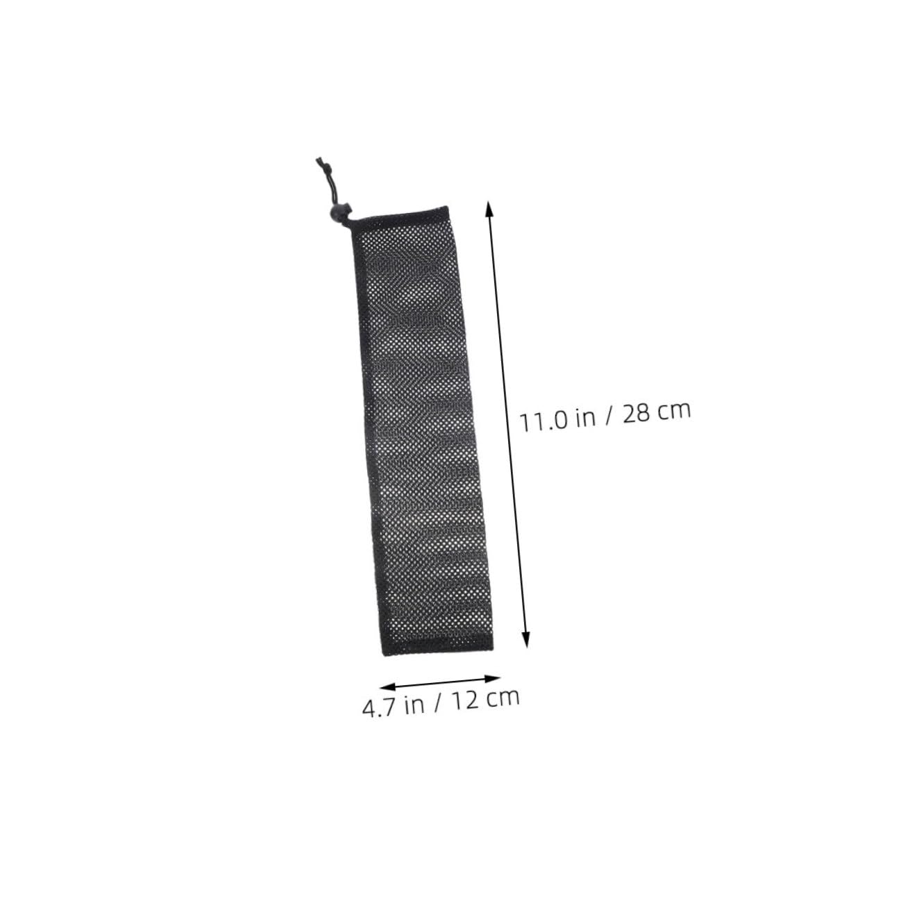Sosoport 40pièces Alimentateurs Maille pour Oiseaux De Nourriture à Tirage Accessoire Pratique pour Oiseaux Jardin Noir