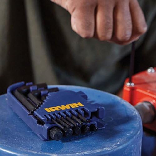 Miniatura 4 de Irwin Tools 2001397 SAE - Juego de llaves hexagonales de brazo largo (13 piezas)