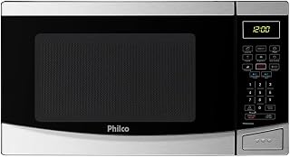 Micro-ondas Philco 1400 W com 28 Litros de Capacidade Inox e Prata - PMO28INOX 220 V
