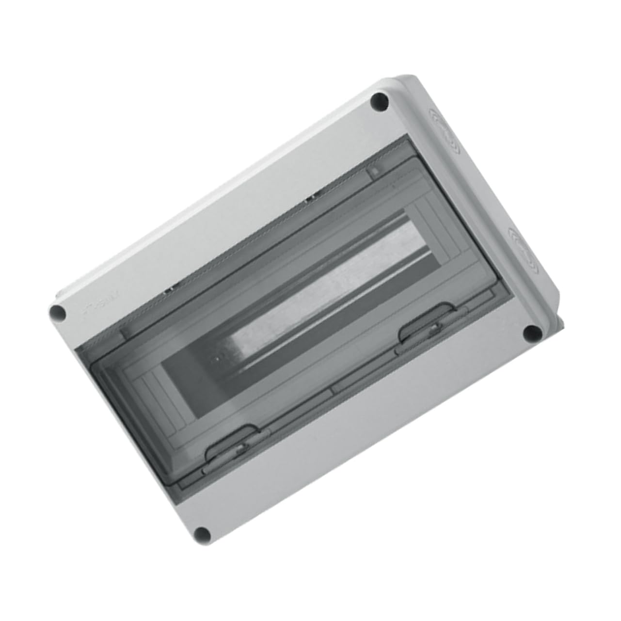 Angoily Ip65 Außenverteilerkasten aus Kunststoff 15 Stromkreise Weiß für Wandmontage Zuverlässiger Schutz Einfache Installation für Haus und Außenbereich