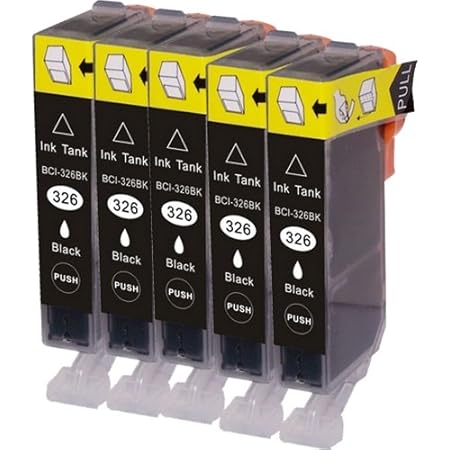 Amazon インク 互換インク キャノン Canon キヤノン i 326 カートリッジ プリンターインク 汎用インク インクカートリッジ 純正 汎用 i 326 5個パック ブラック 黒 インク堂 インクカートリッジ 通販