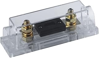 YYDSCQ Suporte de fusível de lâmina ANL-H2/Porta-fusível parafusado/Porta-fusível automático (Cor: ANL 20A, Tamanho: ANL-H2)