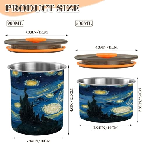 Envase Hermético ATTX Acero Inoxidable 500ml miniatura 2