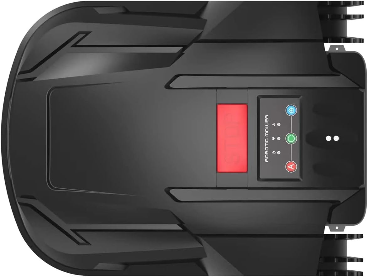 review Fully Automatic Robotic Lawn Mower, with Bluetooth APP and Boundary Wir.