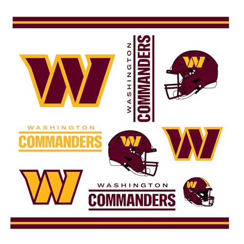 Image of Rico Industries NFL Football Washington Commanders Double Wall 20oz Tritan Tumbler