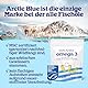 Arctic Blue Fischöl Kapseln mit Vitamin D - hochdosiert mit 550 mg DHA und 275 mg EPA - ausgezeichnet mit MSC-Siegel für nachhaltigen Fischfang - Reines Alaska Seelachsöl