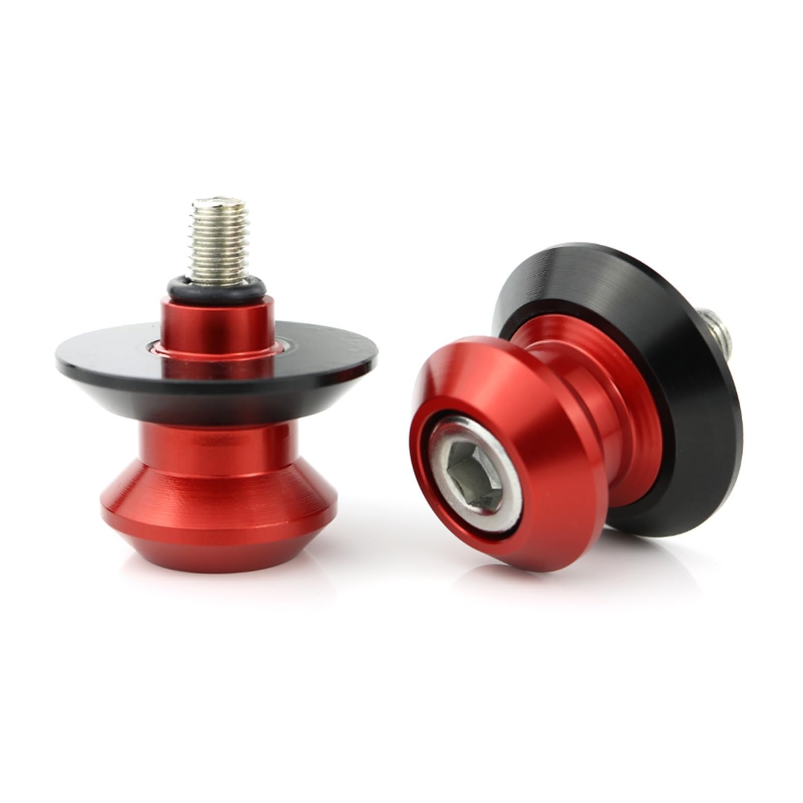 Bobines de bras oscillant Ninja 400 support coulissant vis aluminium vert