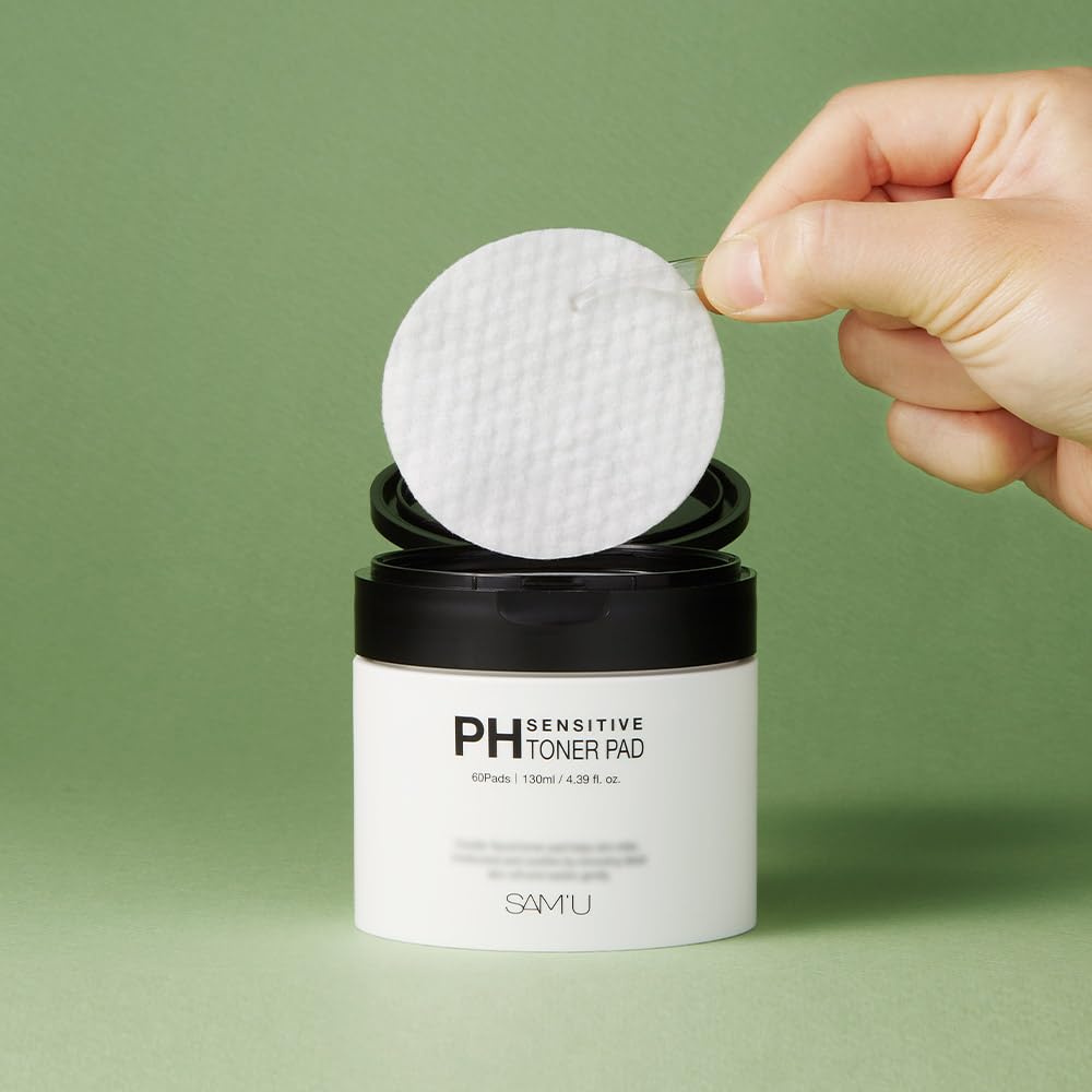 SAM'U PH Sensitive Toner Pad |PH Balance Toner Pad | Moisturizing