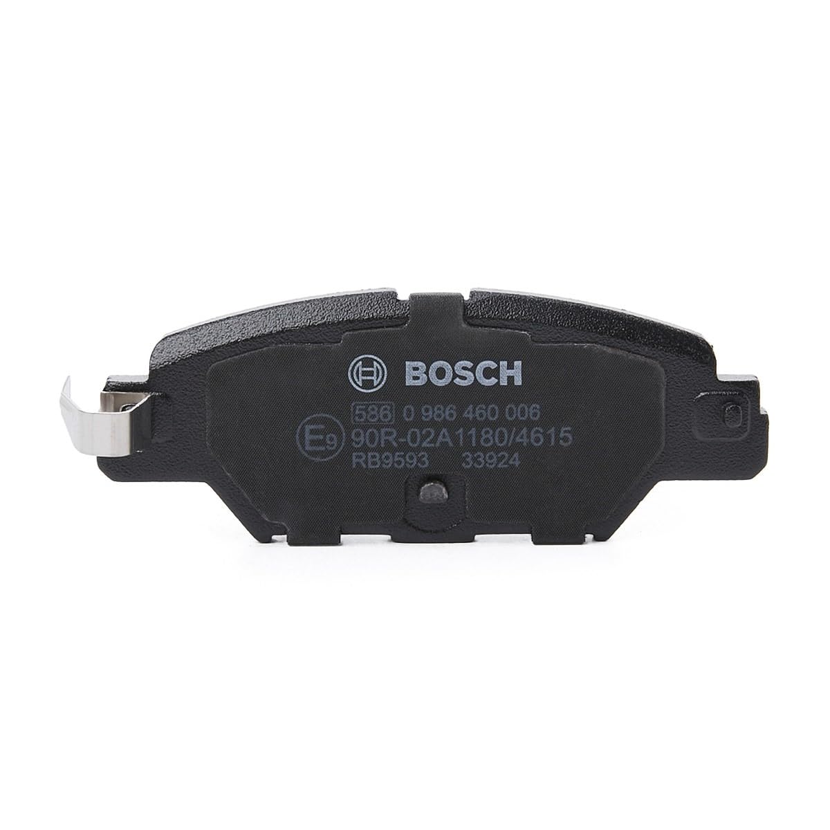 Bosch Pastiglie Freni Posteriori BP617 - Senza Rame, ECE-R90, Con Accessori, 4 Pastiglie - Foto 6