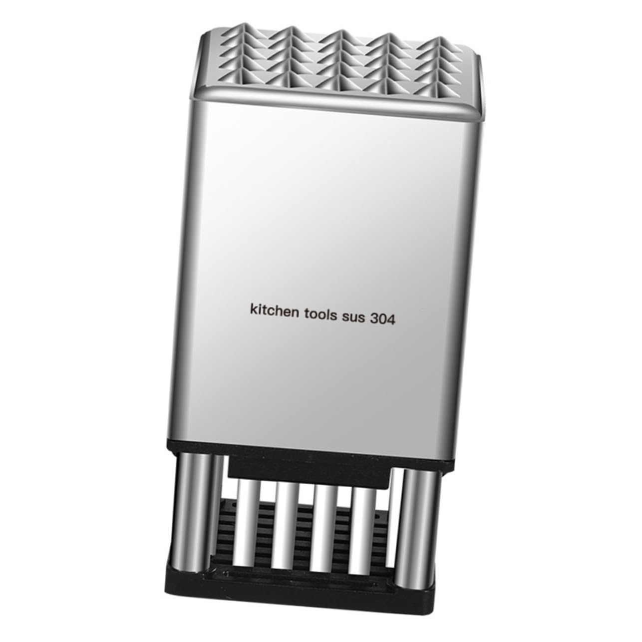 MUCKLILY Stainless Steel Meat Tenderizer Mallet Double Sided Meat Hammer for Tenderizing of Steak Chicken Beef and Pork Kitchen Accessory for Home Cooks and Chefs