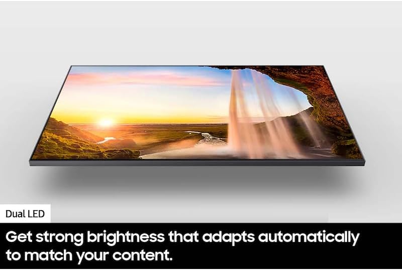 Image illustrating Dual LED technology with a vibrant landscape